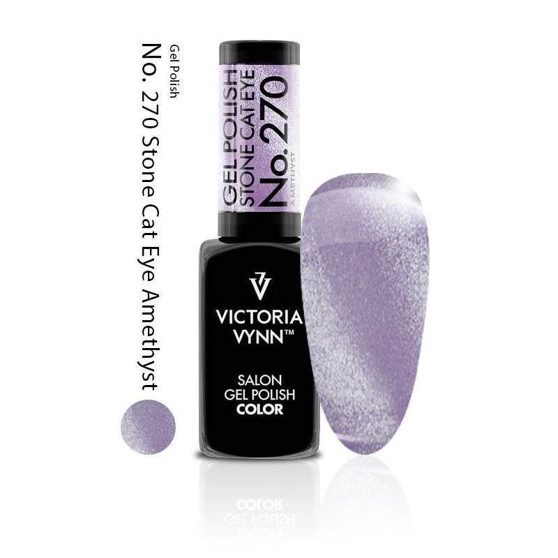 Victoria Vynn Lakier Hybrydowy Gel Polish Stone Cat Eye 270 Amethyst