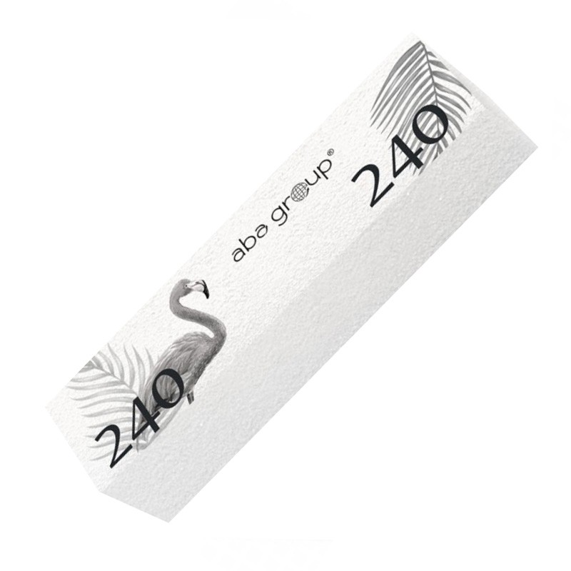 Aba Group Blok Polerski Biały 240/240 (WYBIERZ PAKIET: 5 sztuk)