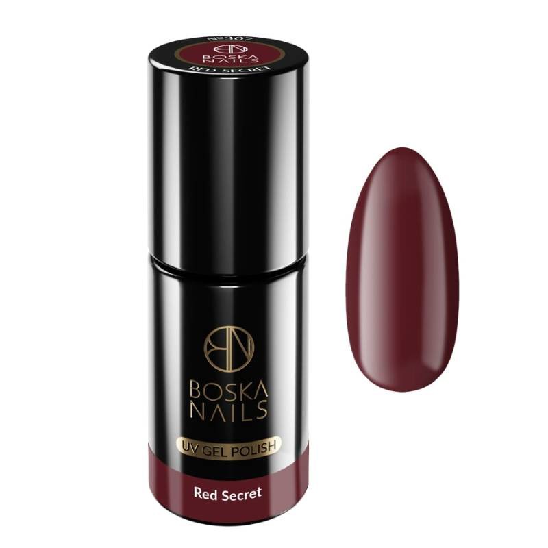 Boska Nails Lakier Hybrydowy 6 ml Red Secret 307