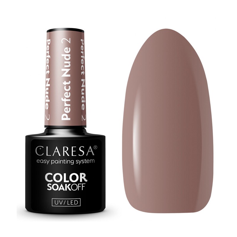Claresa Lakier Hybrydowy 02 Perfect Nude 5g