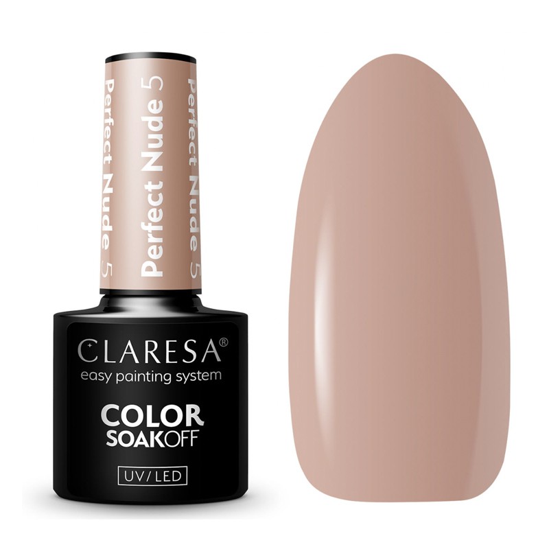 Claresa Lakier Hybrydowy 05 Perfect Nude 5g