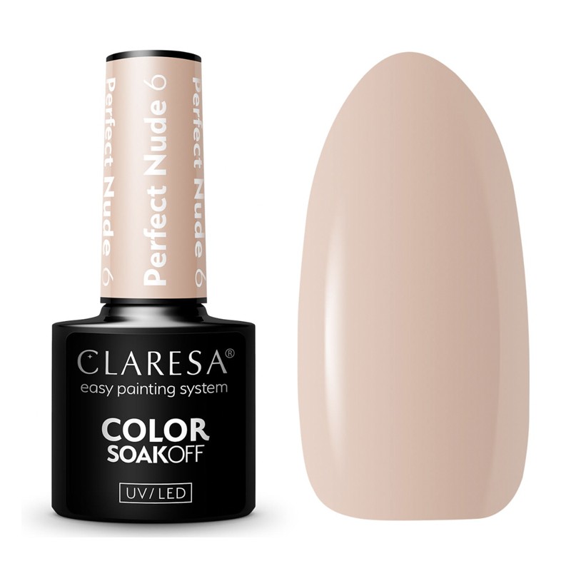 Claresa Lakier Hybrydowy 06 Perfect Nude 5g