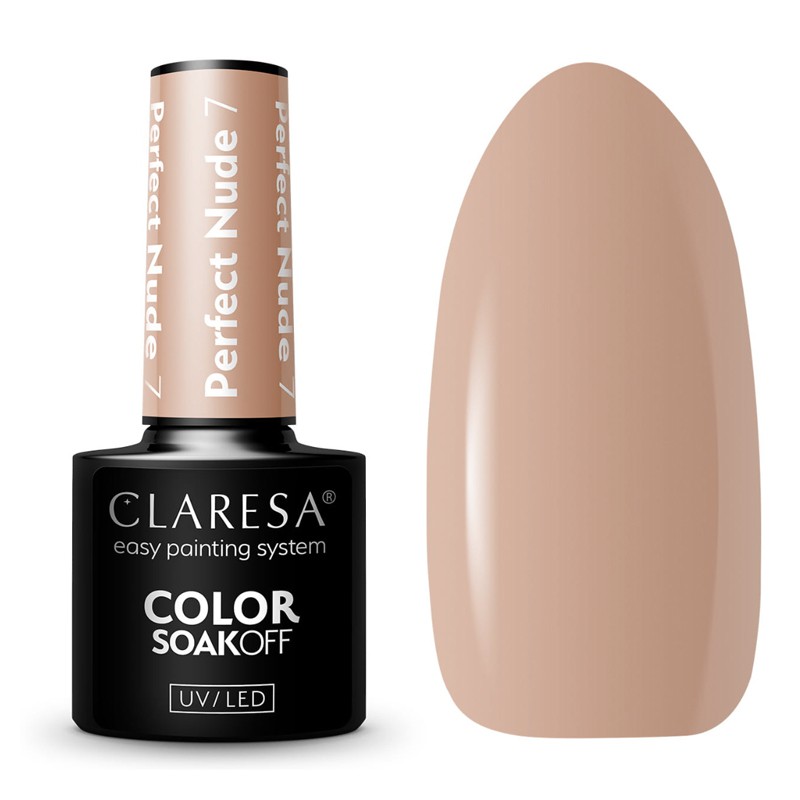 Claresa Lakier Hybrydowy 07 Perfect Nude 5g