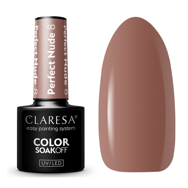 Claresa Lakier Hybrydowy 08 Perfect Nude 5g