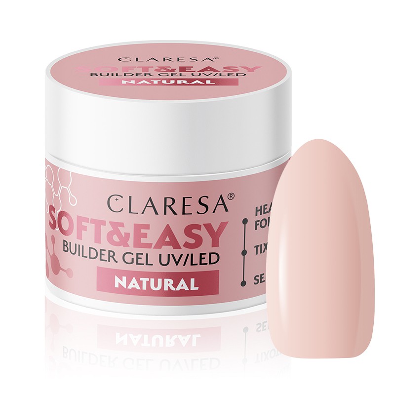 Claresa Żel Budujący Soft&Easy Natural 12 g
